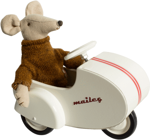 Maileg,metal Scooter For Mini,coucou,toy - Maileg Mini Scooter (600x600), Png Download