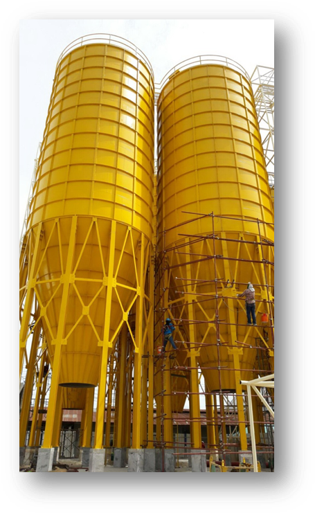 Meal Silo Khonkaen - Silo (465x751), Png Download