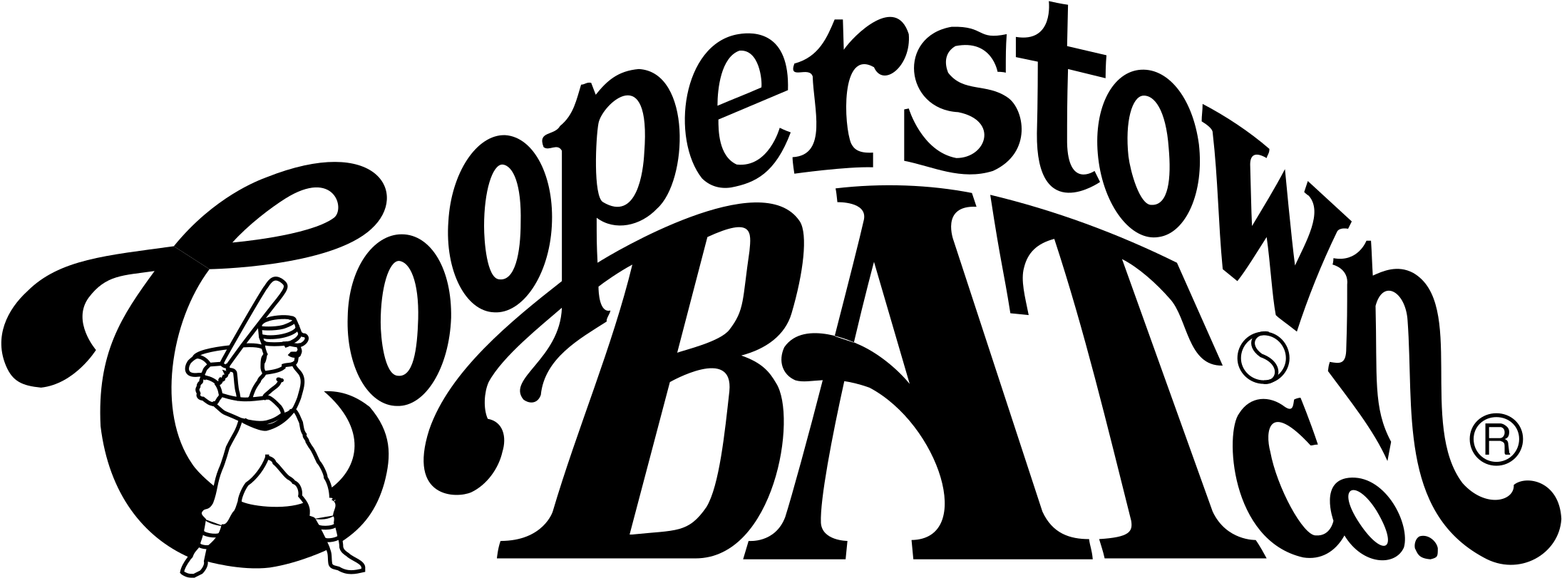 Cooperstown Bat Logo Png Transparent - Floyd Mayweather Jr. Certified Autographed Signed Cooperstown (2400x2400), Png Download