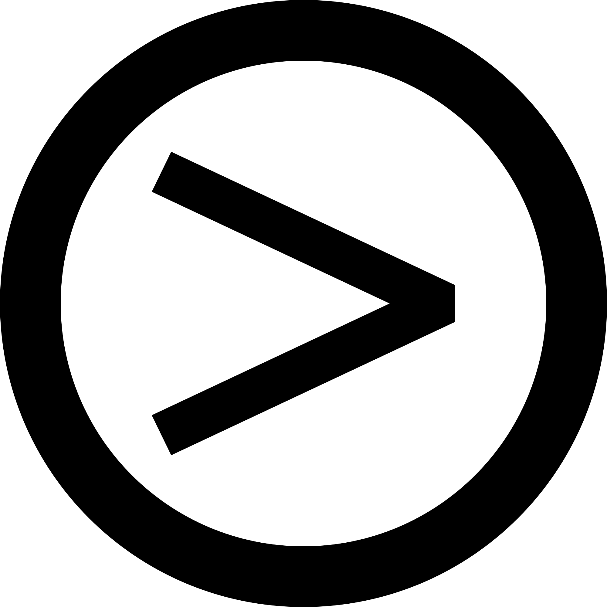 Open - Twitter Logo In Circle (2000x2000), Png Download