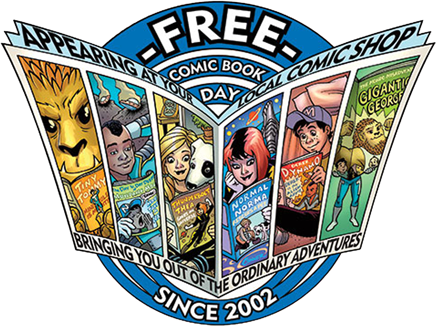 Fcbd 2015 Tshirt Col Blue - Free Comic Book Day (930x720), Png Download