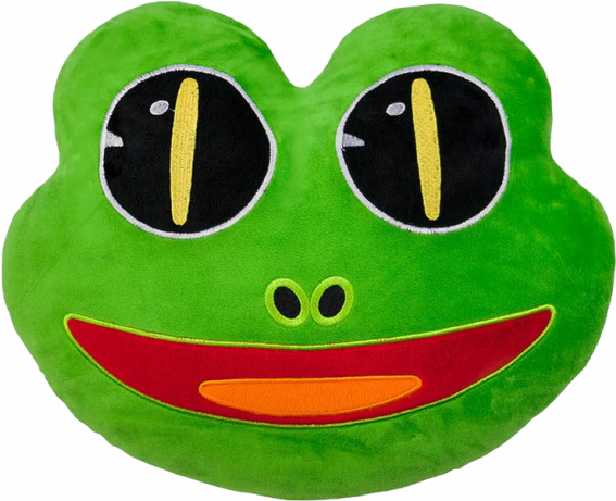 Wholesale Frog Emoji Cushion - Emoji (736x460), Png Download