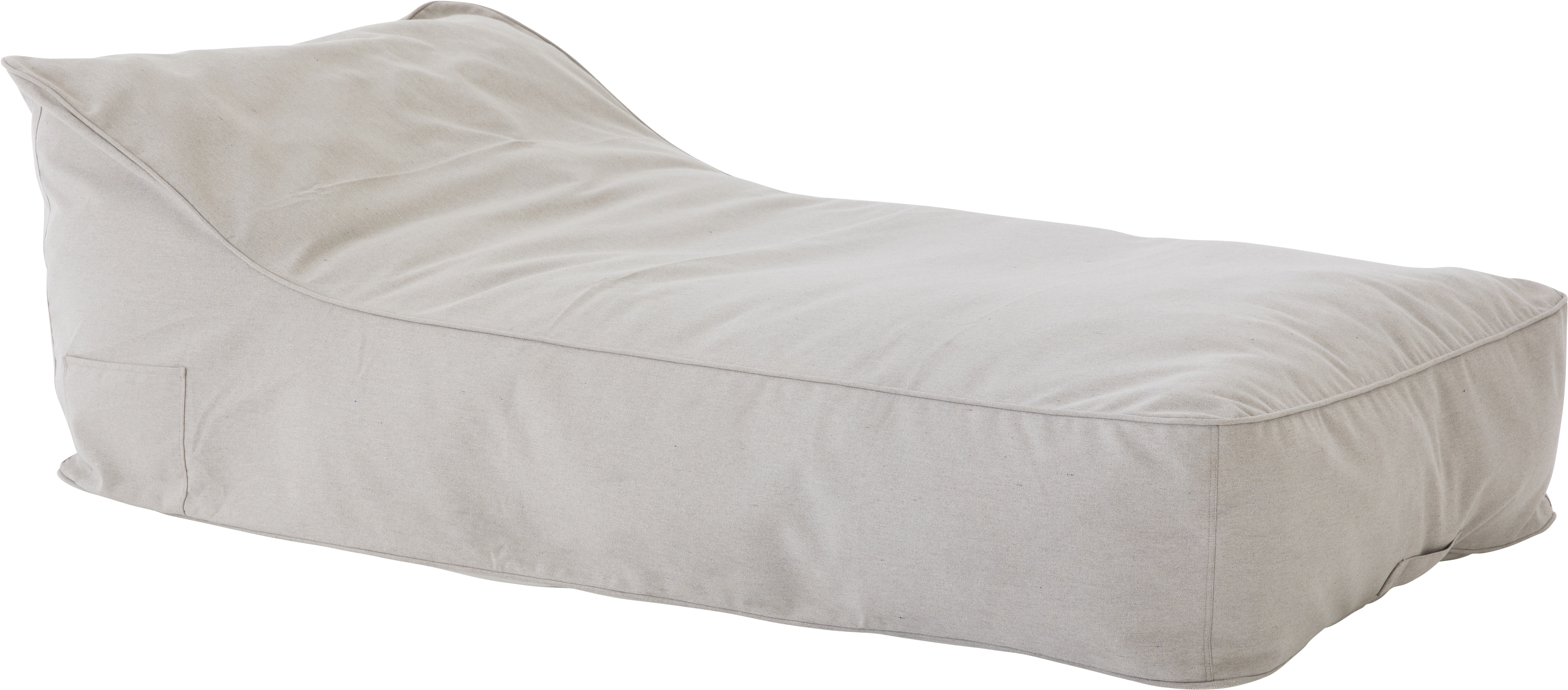 Byron Bean Chaise Burlap Ecooutdoor - Canvas (6720x4480), Png Download