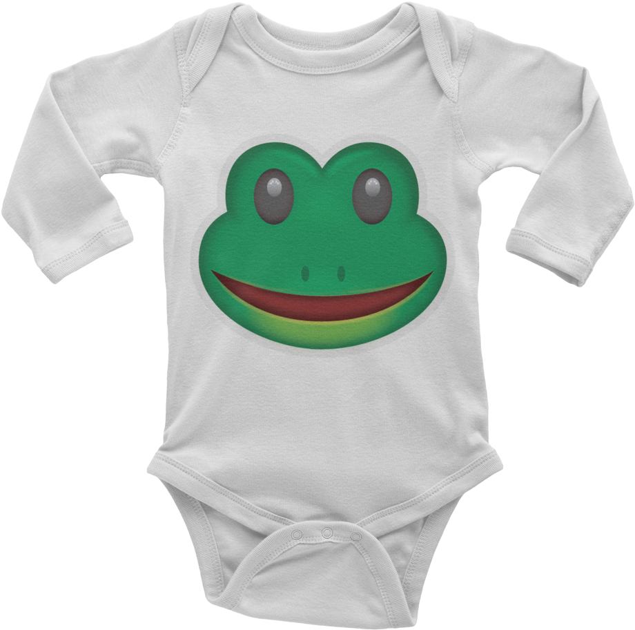Emoji Baby Long Sleeve One Piece - Say Mashallah Onesie (1000x1000), Png Download