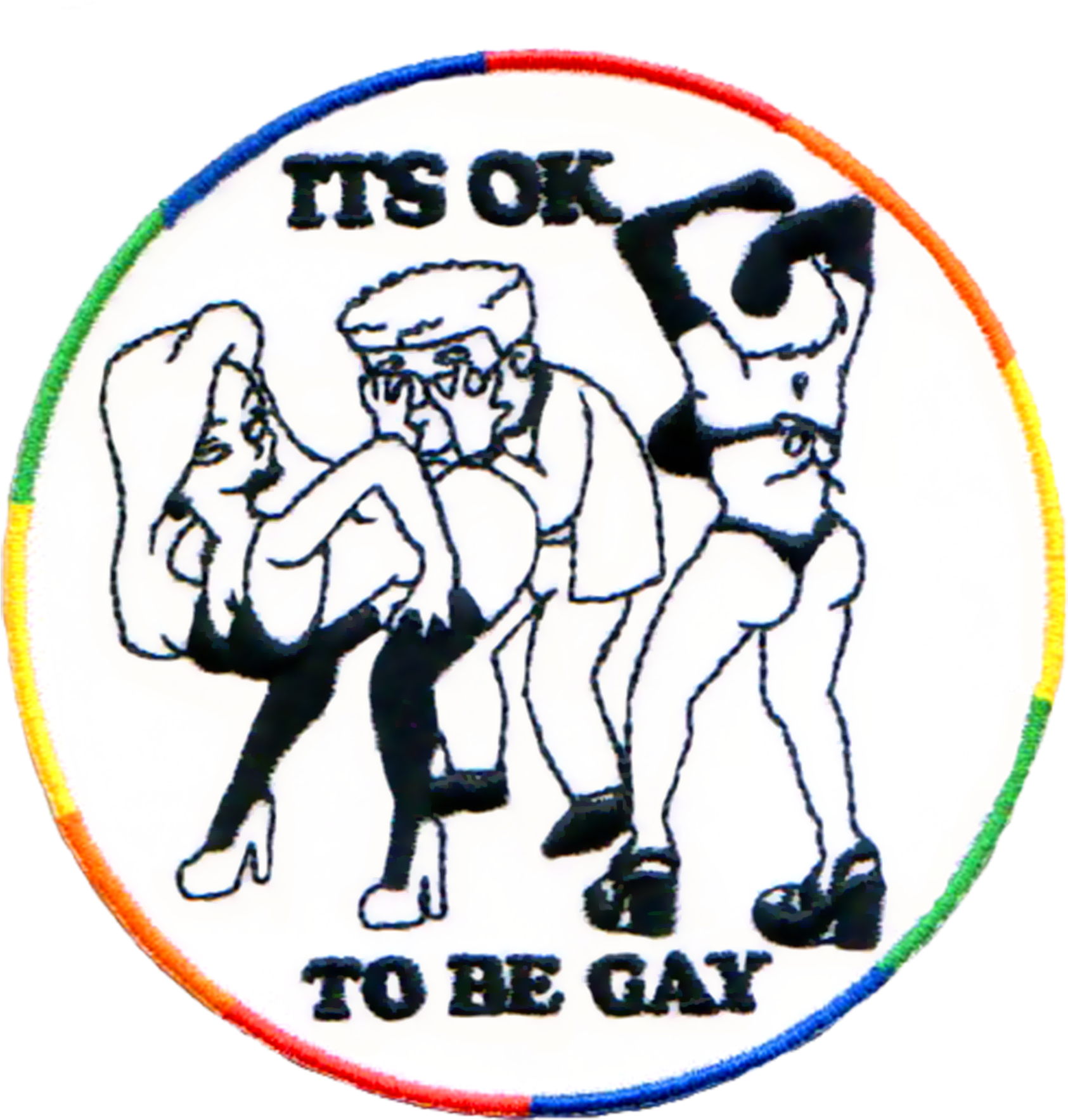 Image Of Ok Gay - Gay (2085x2150), Png Download
