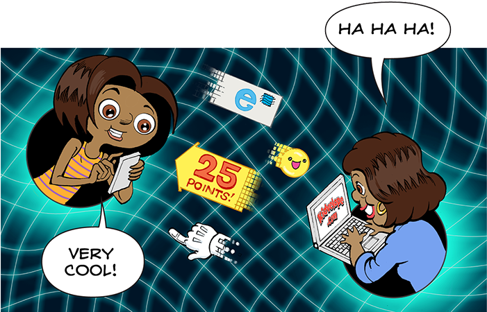Did We Mention Kidvelope Is Fun And Educational Too - Cartoon (700x487), Png Download