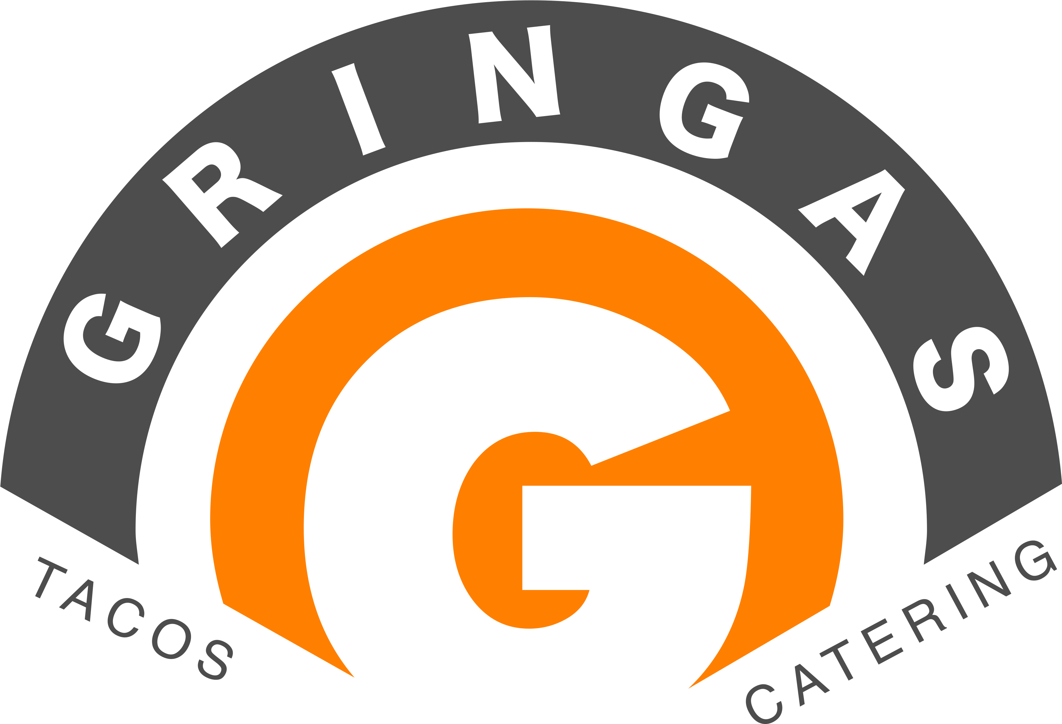 Win Free Catering From Gringas Tacos & Catering (3430x2370), Png Download
