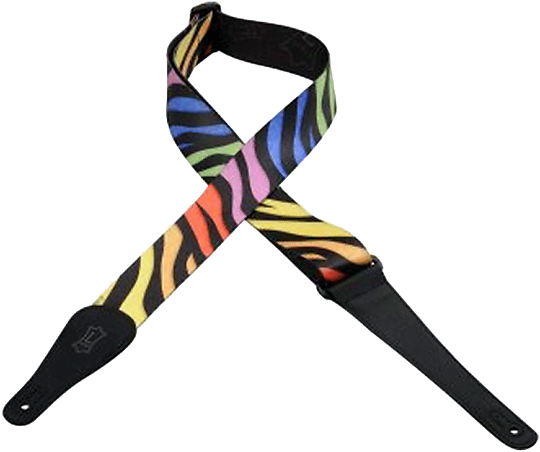 Levy's 2" Artist Series Polyester Guitar Strap - Levy's 5.1cm Soft Nylon Strap Rainbow Swirl (620x620), Png Download