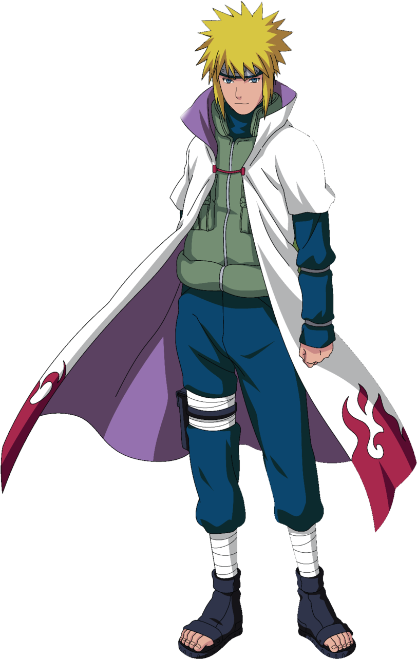 Naruto Cosplay--yondaime 4th Hokage / Namikaze Minato (900x1343), Png Download