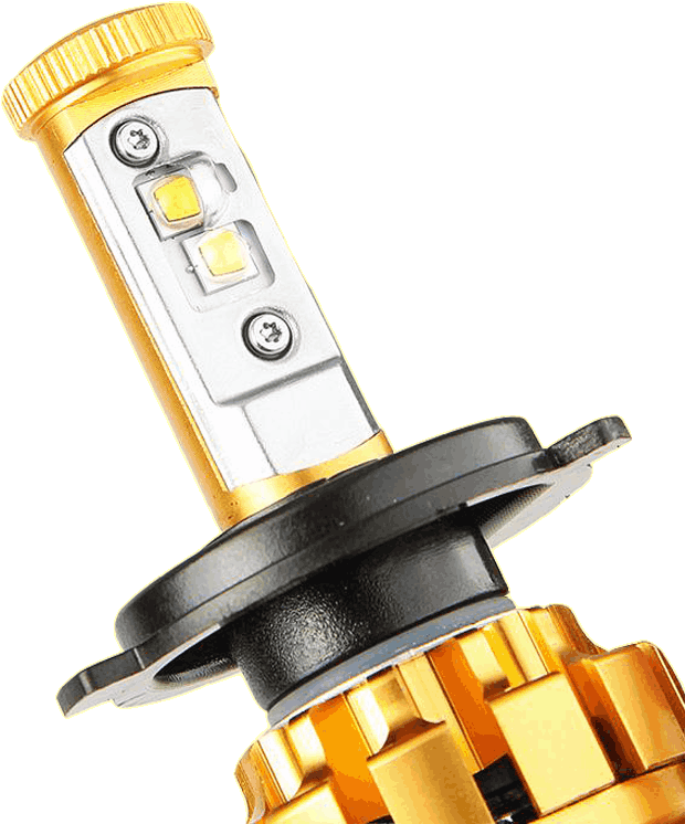 Automotive Led Bulbs - Car (620x746), Png Download