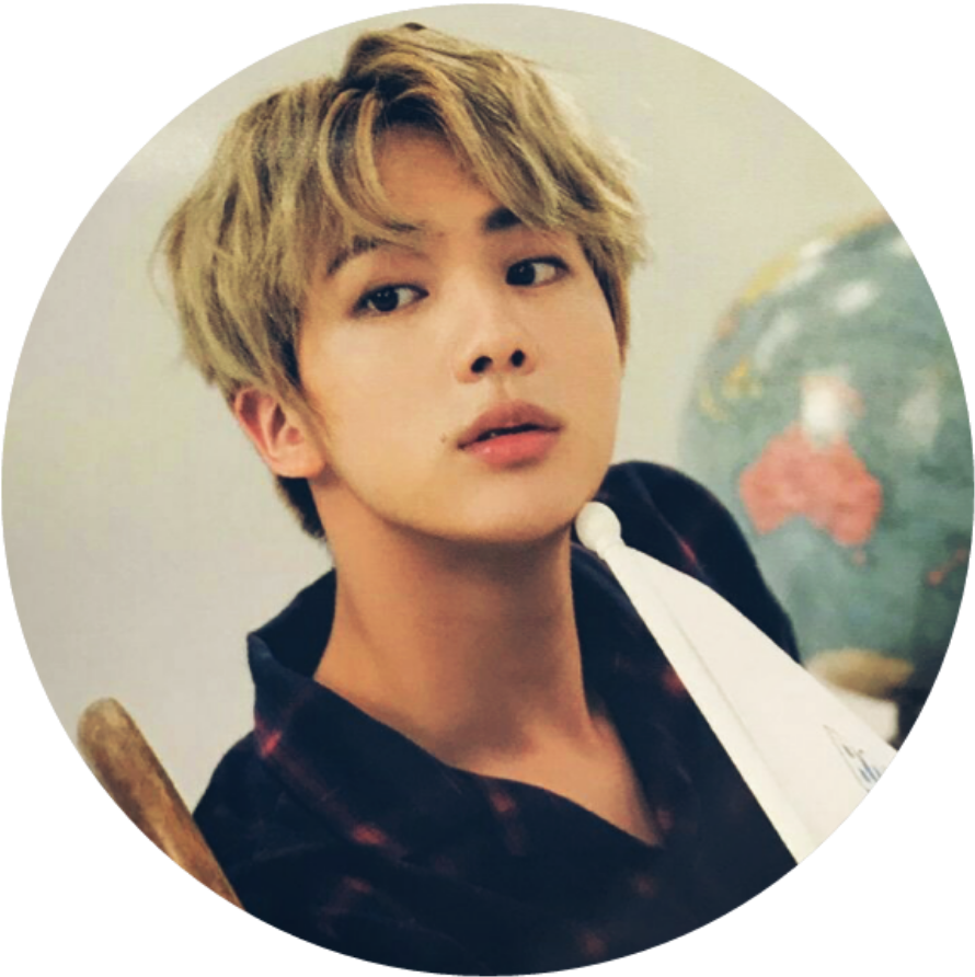 Jin Seokjin Kimseokjin Kim Circulo (1024x1024), Png Download