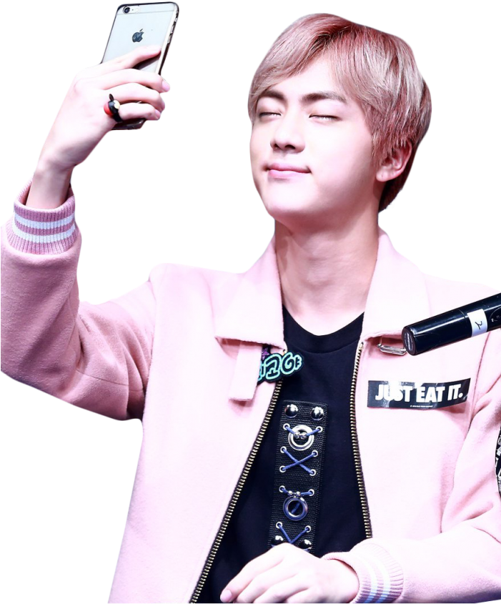 #bts Jin #bts Jin Spring Day #bts Розовая Принцесска - Bts Jin Png 2017 (700x954), Png Download