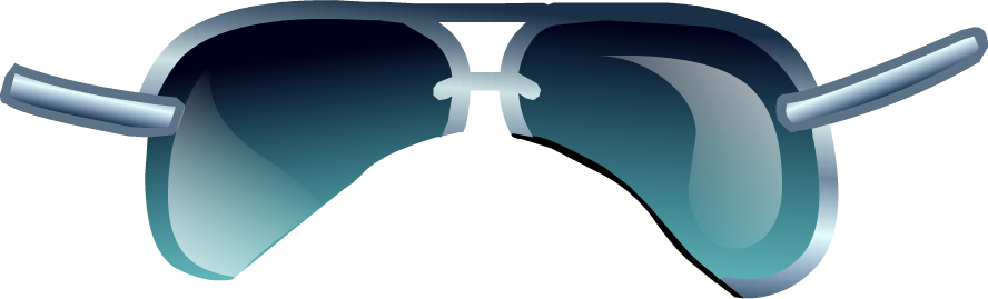 Aviatorsunglasses - Aviator Sunglasses (888x269), Png Download
