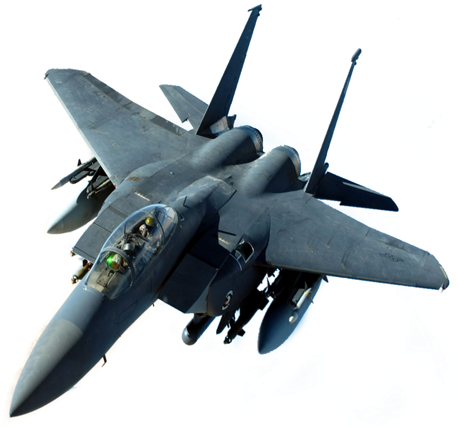 Jet Fighter Aircraft Png Images Free Download - F 15 Eagle Png (900x849), Png Download