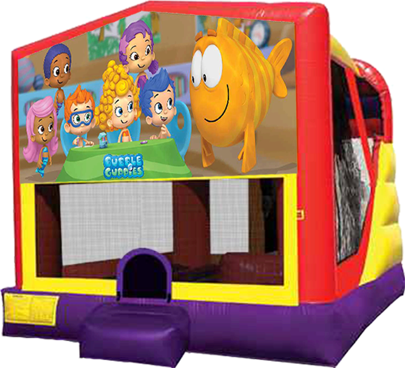 Austin Bounce House Rentals - Pj Mask Bounce House (864x792), Png Download