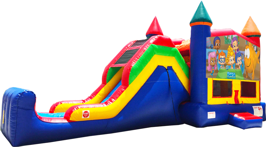 8 12 Participants At One Time - Pj Mask Bounce House (864x792), Png Download
