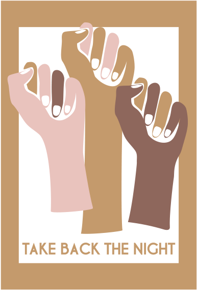 Take Back The Night Creative Services - Poster (500x647), Png Download