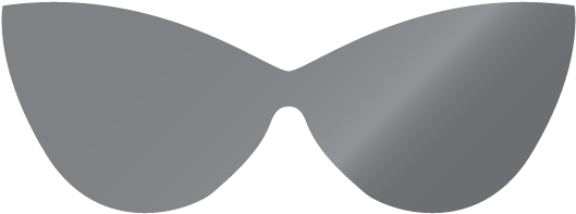 Cat Eye - Sunglass Cat Eye Png (530x324), Png Download