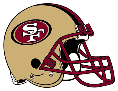 49ers Clipart Free - Logos And Uniforms Of The San Francisco 49ers (400x308), Png Download