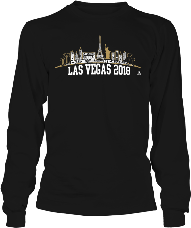 Las Vegas Skyline Roster Of 2018 Shirt - Hurricane Heart (1000x1000), Png Download