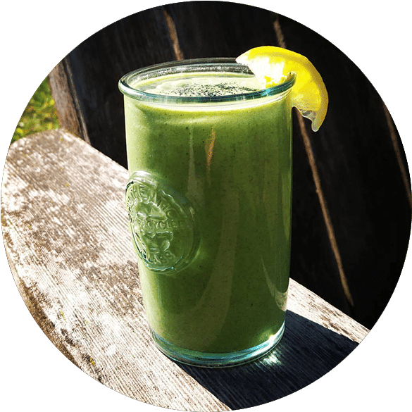 Pineapple Parsley Smoothie - Smoothie (600x600), Png Download