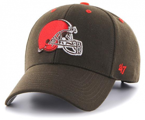 '47 Brand Cleveland Browns Nfl Audible Mvp Adjustable - Nfl Clevelands '47 Mvp Adjustable Hat, One Size, Brown (500x600), Png Download