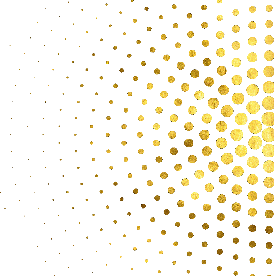 Ftestickers Abstract Dots Golden Goldglitter Goldendots - Polka Dot (1024x1024), Png Download