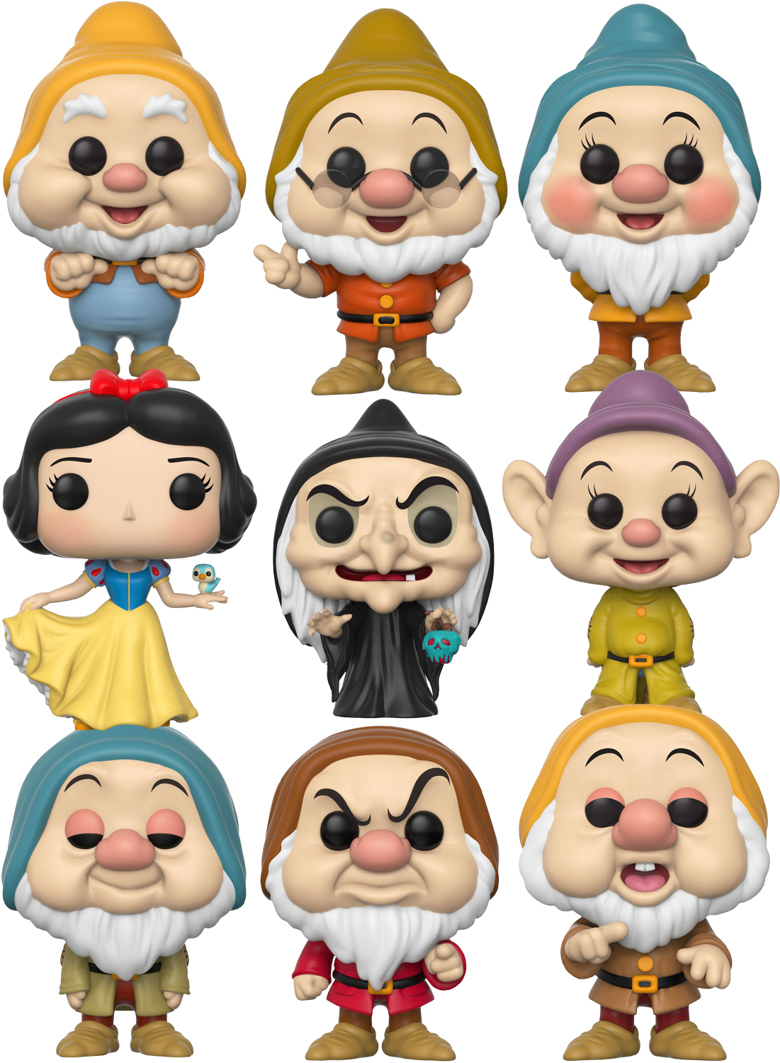 Snow - Snow White And The Seven Dwarfs Funko Pop (1101x1500), Png Download
