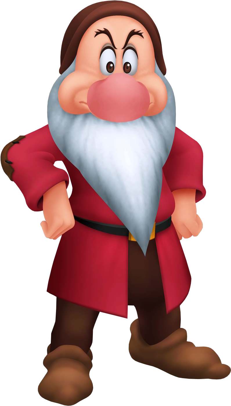 Seven Dwarfs Doc - Sleepy Snow White Disney Kingdom (963x1509), Png Download