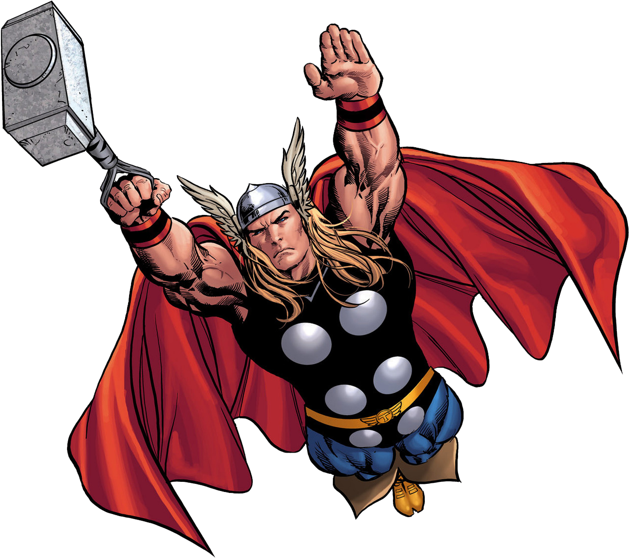 Clipart Of Thor - Thor Png Comics (1280x1155), Png Download