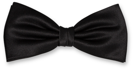 Pajarita Negra (524x524), Png Download