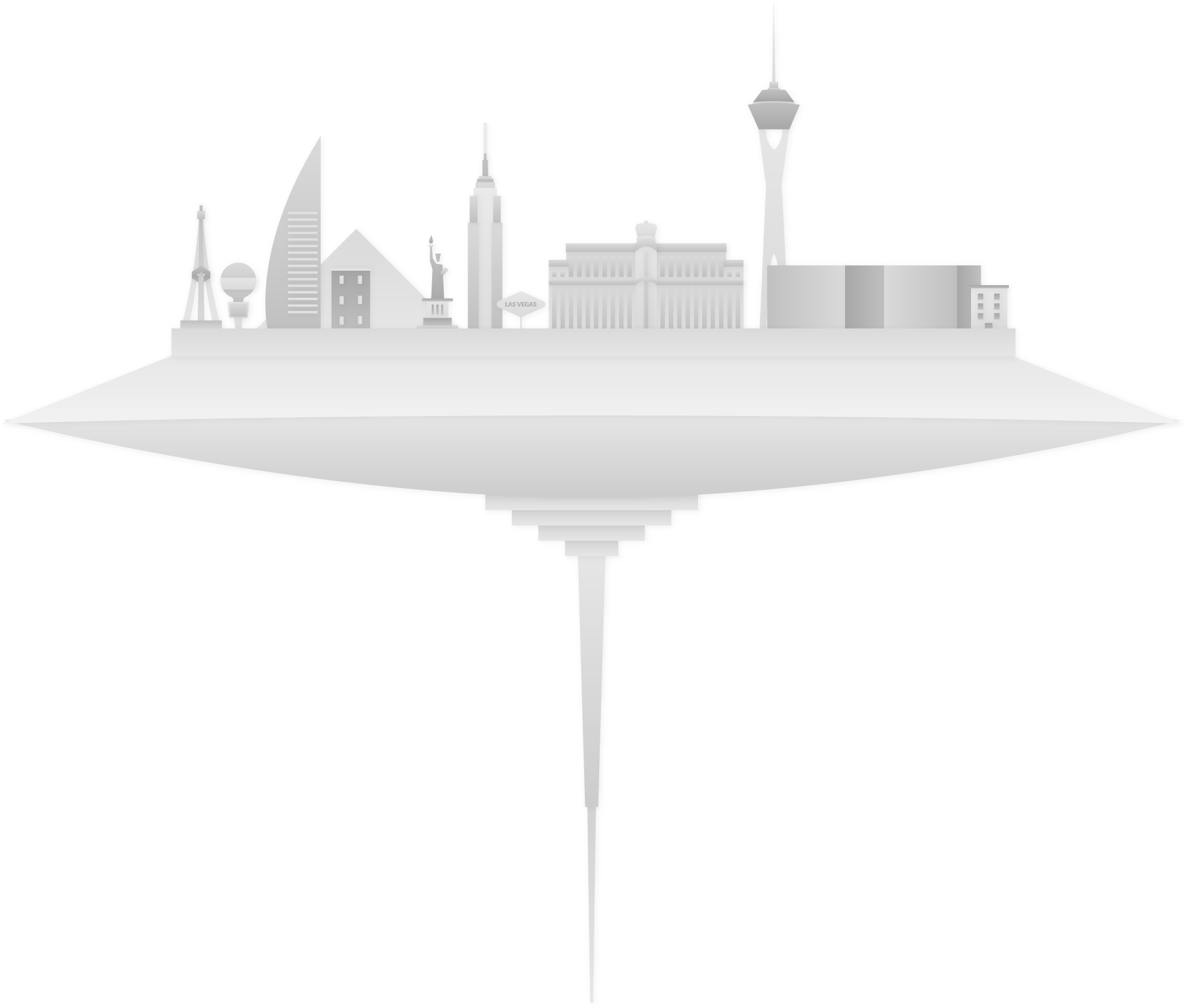 The Force Is Strong In Las Vegas - Light (1979x1802), Png Download
