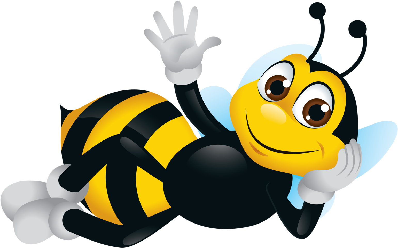 3ee87cab - Abelha Png Fundo Transparente (500x312), Png Download