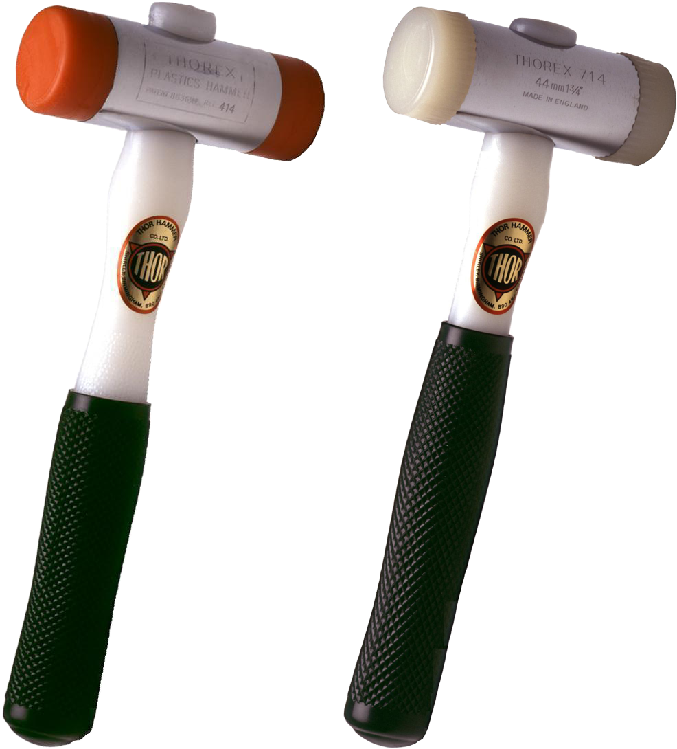 Thor Hammers & Replacement Heads - Thor Th410 - Plastic Hammer 32mm Face (1179x1179), Png Download