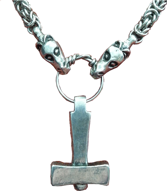Uppsala Mjolnir - Mjölnir Pendant (680x748), Png Download