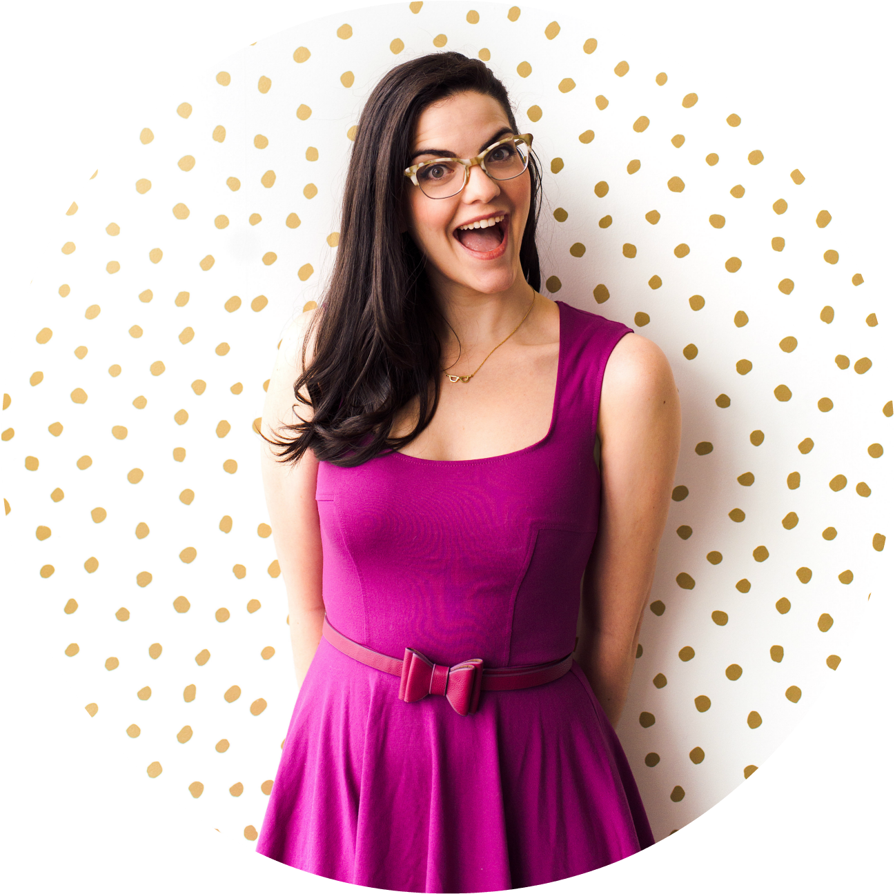 Kimmay Circle Gold Dots Hurray Face - Sisters Of The Sun Wallpaper In Blue Velvet And Cream (1366x1366), Png Download