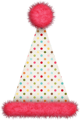 Birthday Clips, Art Birthday, Happy Birthday Celebration, - Birthday Party Hat Png Girl Png (335x500), Png Download