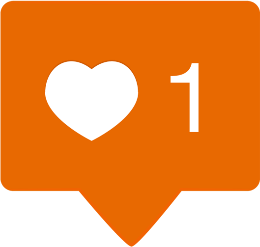 Instagram Like Icon Png (528x528), Png Download