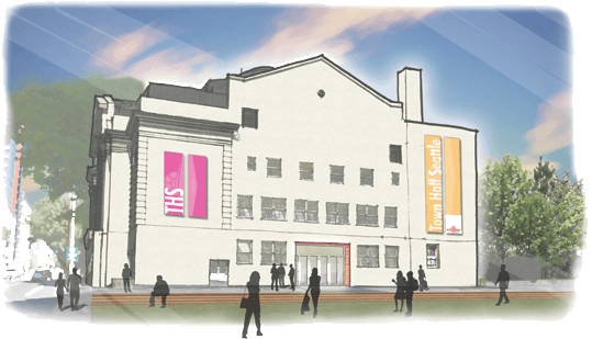 Since 1991, The Building For The Arts Grants Program - Commercial Building (539x309), Png Download