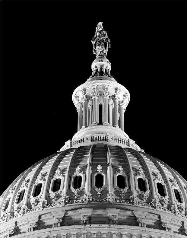 Capitol Building In Washington D - Print: Highsmith's Dome Of The Us Capitol Building (1144x788), Png Download