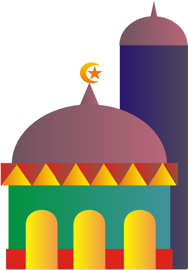 Church Clipart Islamic - Clipart Mosque (500x616), Png Download