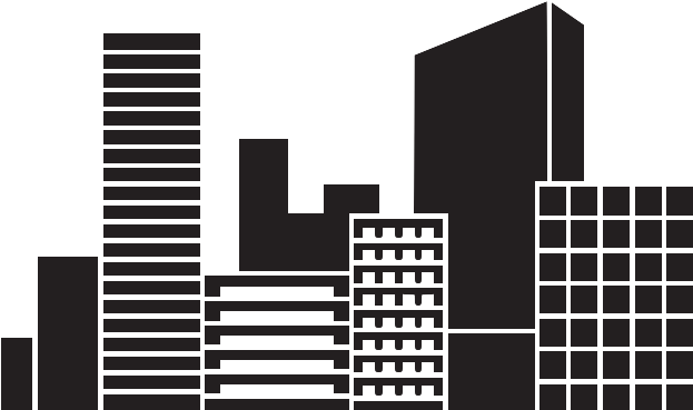 Find Cost Savings And Save Time Managing Your Building - Silhouette (657x422), Png Download