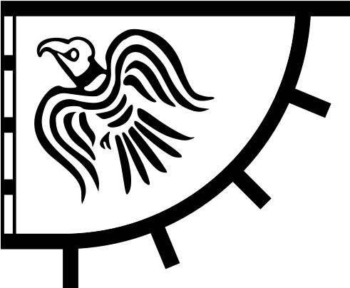 Raven-banner - Odin Raven (500x412), Png Download