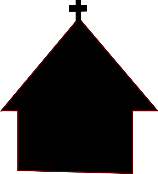 Church Clipart Gereja - House Vector (546x599), Png Download