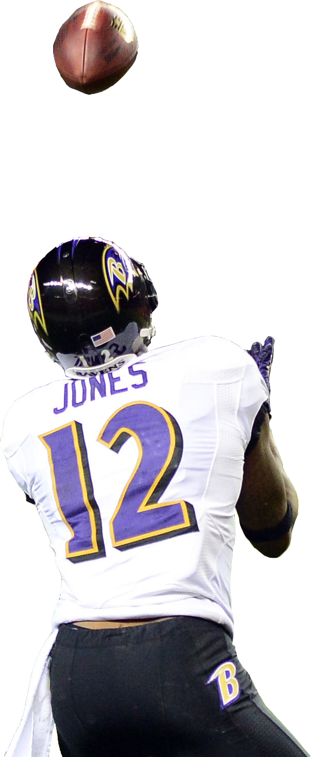 The Ravens Went On To Win 38-35 In Double Overtime, - Football Helmet (609x1482), Png Download