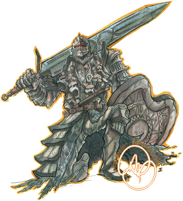 Clip Art Royalty Free Download Dark Souls Ii The Pursuer - Dark Souls Pursuer Art (638x700), Png Download