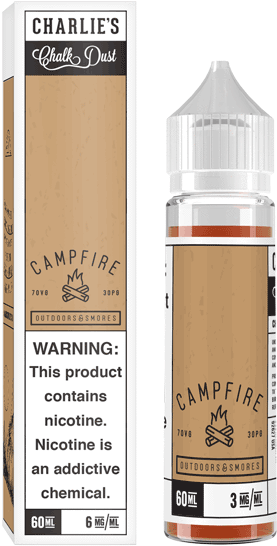 Campfire Smores - Charlie's Chalk Dust Campfire (600x600), Png Download