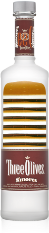 Three Olives Smores Vodka - Three Olives Vodka Raspberry (405x500), Png Download