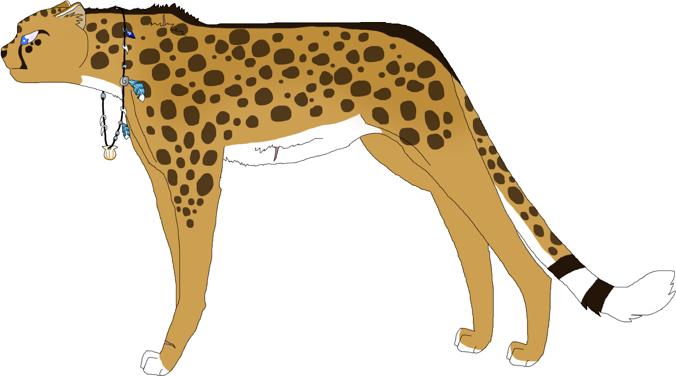 My Cheetah Oc - Cheetah (1700x1025), Png Download