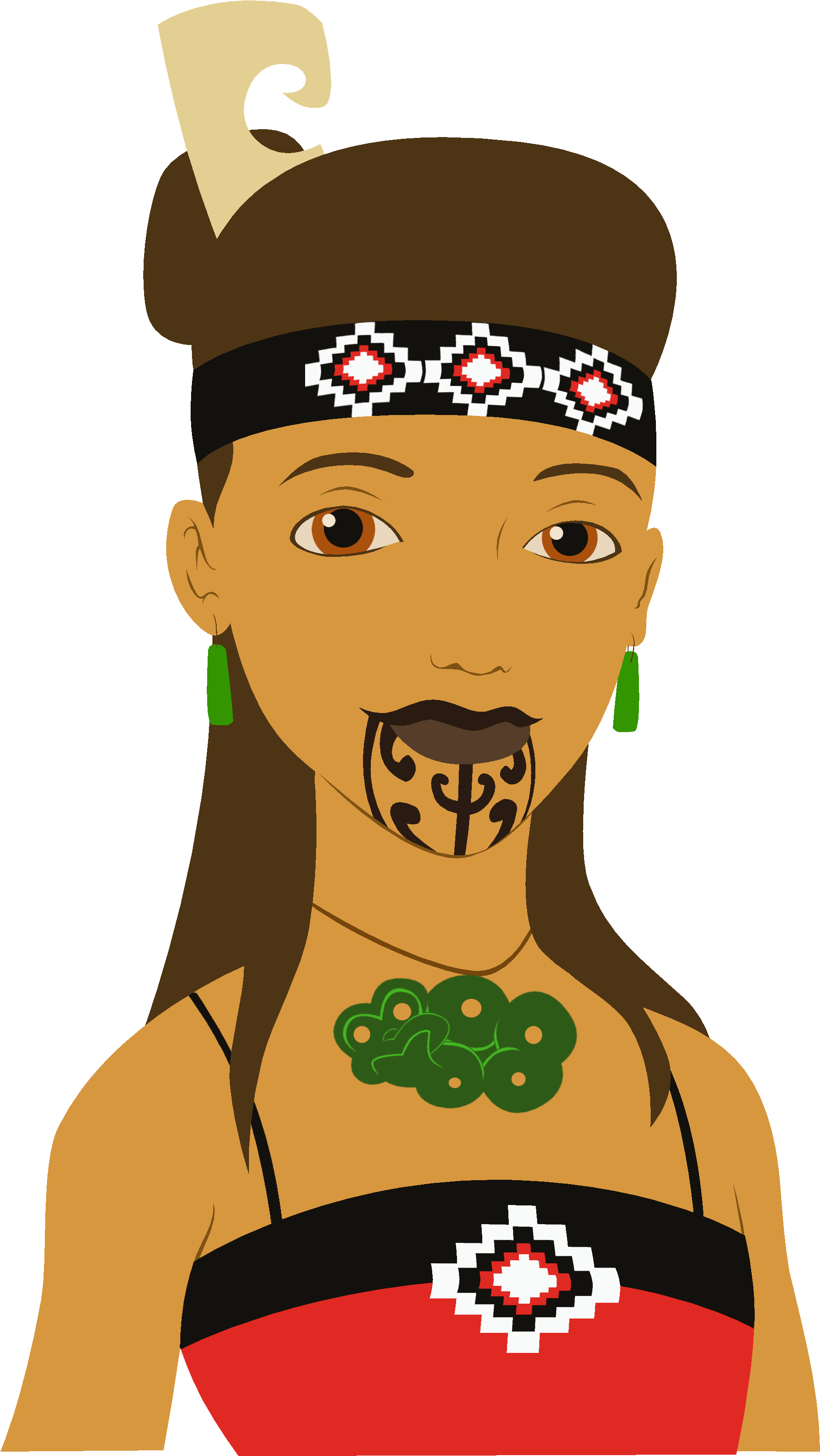 Image Result For Maori Clipart - Te Reo Maori Clipart (1962x3400), Png Download